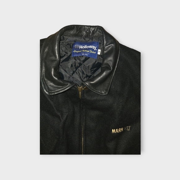 Vtg Holloway College Varsity Jacket - Picture 4 of 6